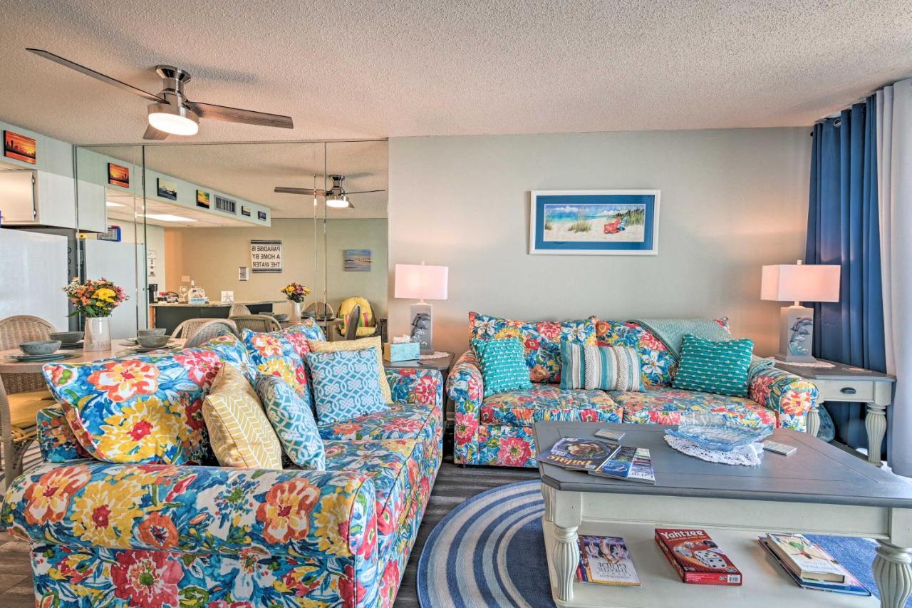 Oceanfront Oasis With Deck And Resort Beach Access! Myrtle Beach Exterior photo